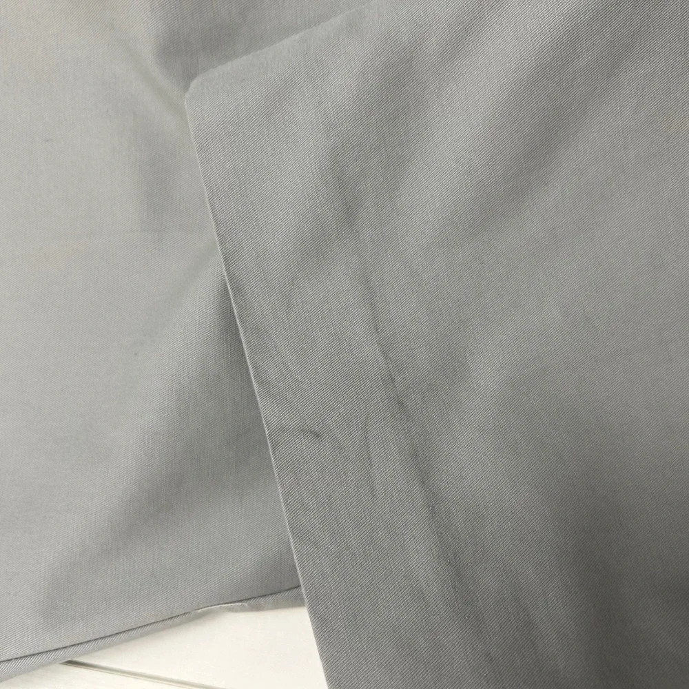 Banana Republic Chinos Mens 34x29 Grey Non Iron Tailored Slim Fit Dress Pants